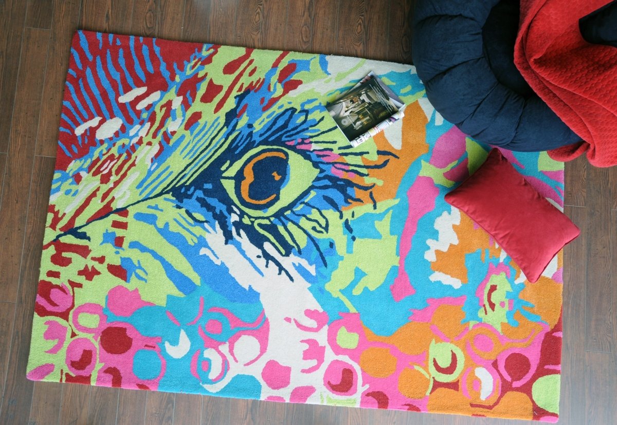 Vibrant Rag Rug Vibrant Rugs - Home Decor - Living DNA Singapore