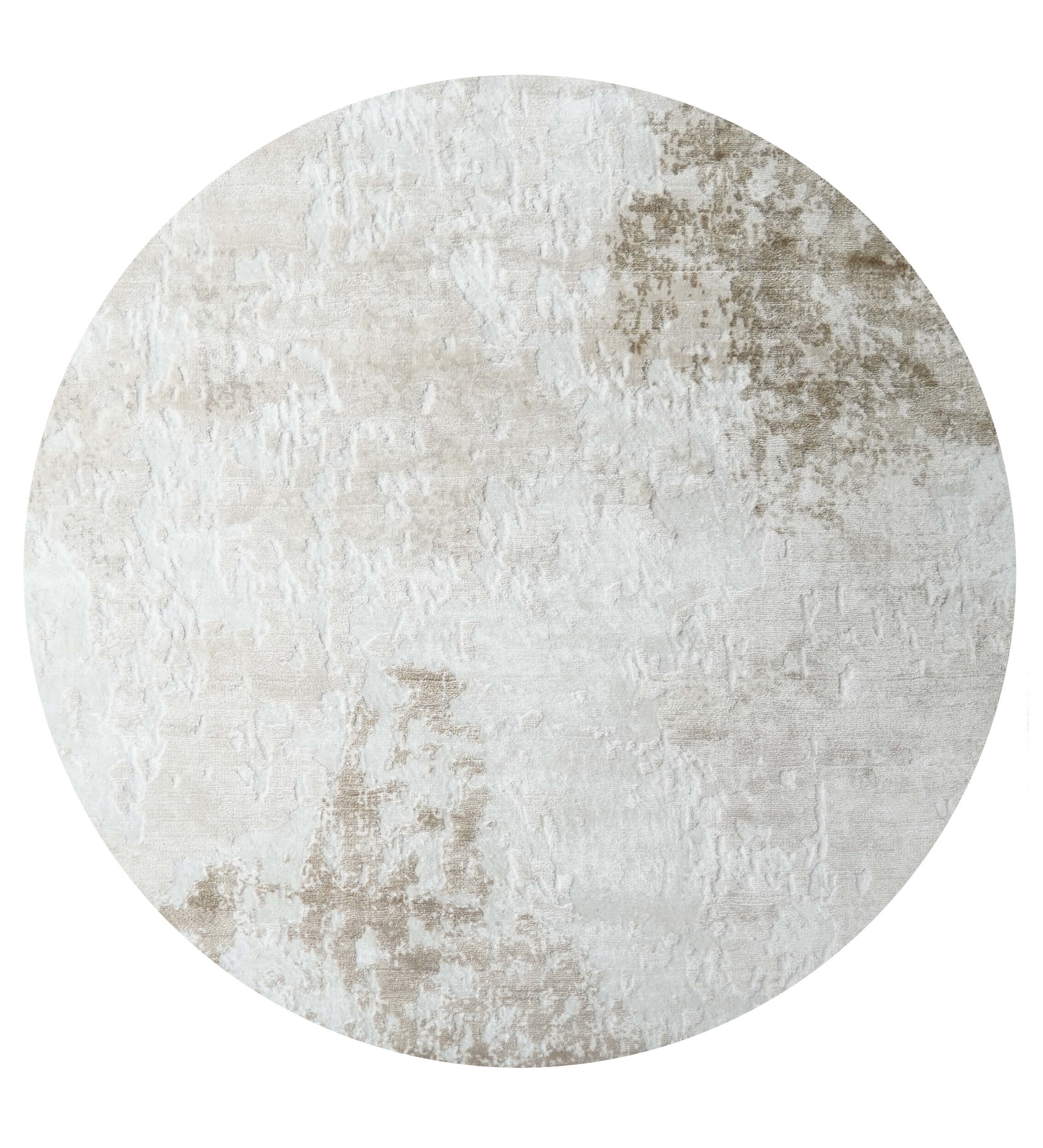 Load image into Gallery viewer, Mayfair Abstract Cream Round Rug