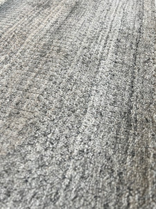 Grid Gray Recycled PET Rug [LAST PC]