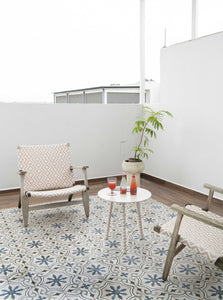 Helios Side Table - Terra Rust Orange
