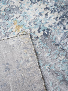 Aquamarine Abstract Rug