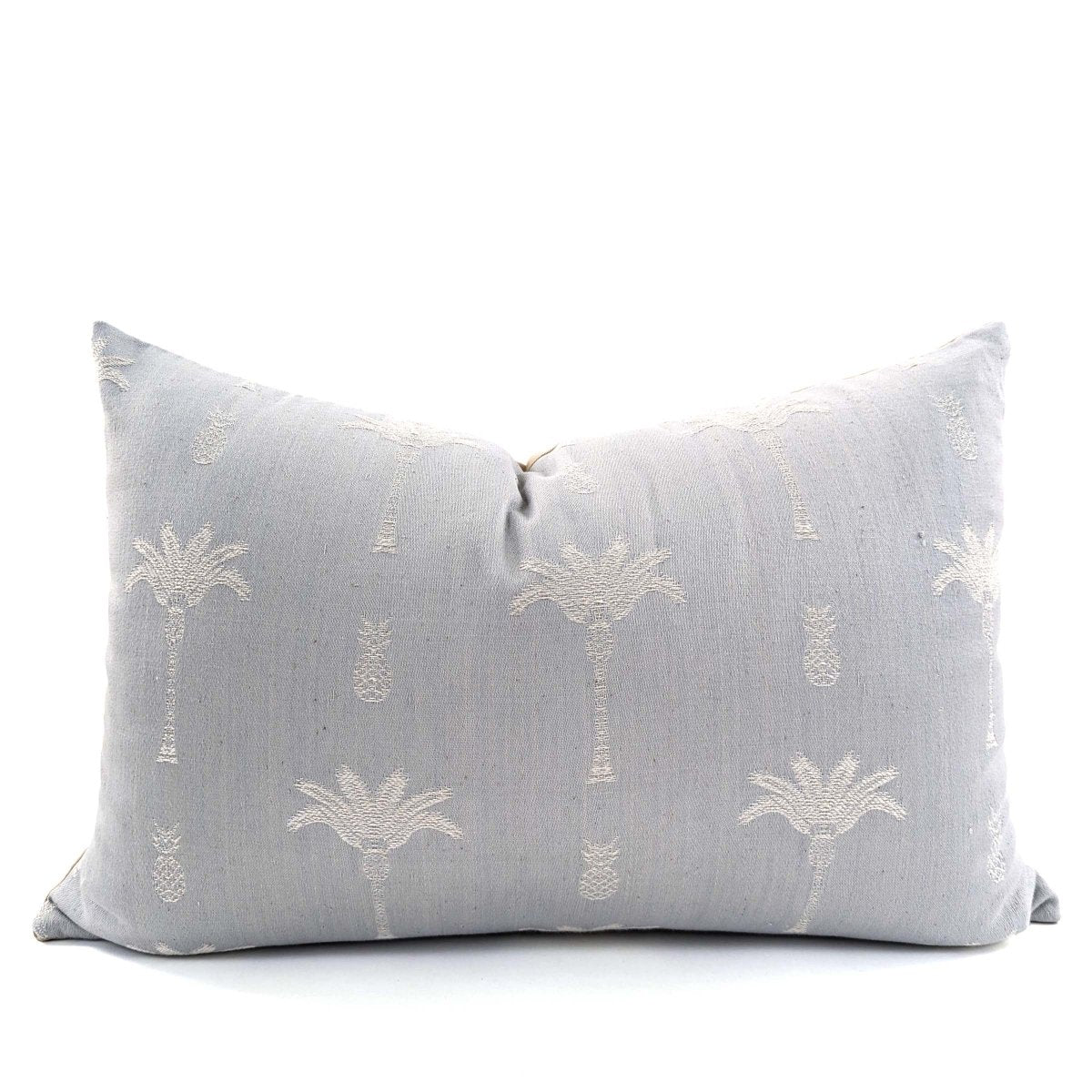 将图片加载到图库查看器，Cushions Plantation Cushion Cover - Silver Rectangle - 