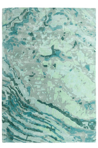 Rugs Green Agate Abstract Rug - 160 x 230 cm