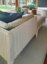 画像をギャラリービューアに読み込む, Grey Cabana Panama Weave Indoor/ Outdoor Washable Rug - 300 x 400 cm