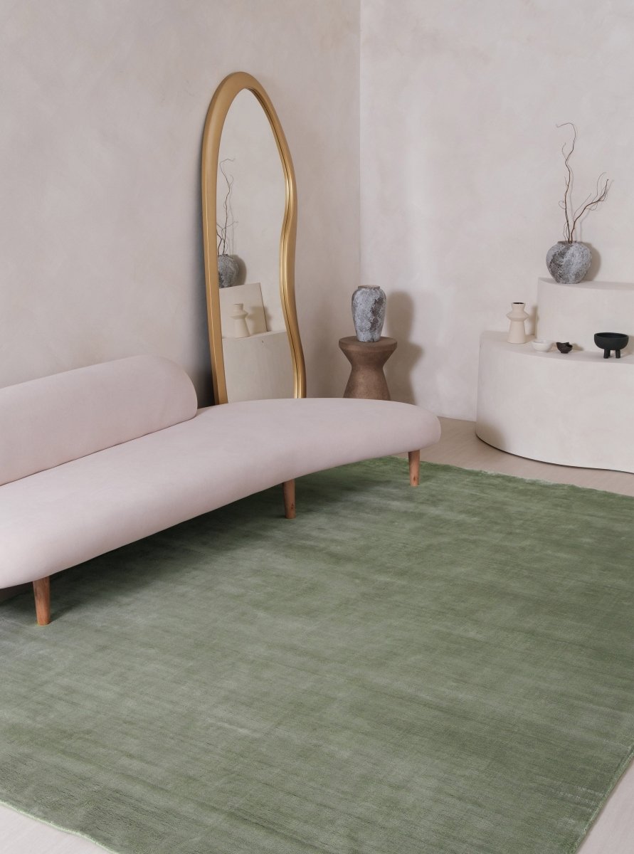 Alchemy Light Olive Rug | Living DNA Singapore