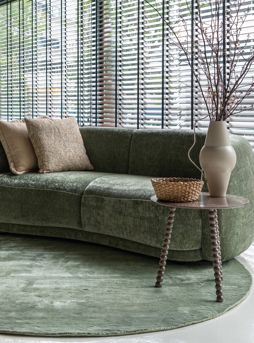 Load image into Gallery viewer, Rugs Alchemy Matcha Green Round Rug - 200 cm diameter