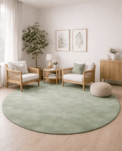 画像をギャラリービューアに読み込む, Rugs Alchemy Matcha Green Round Rug - 200 cm diameter