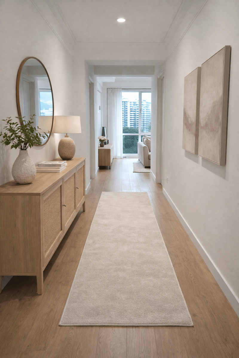 画像をギャラリービューアに読み込む, Rugs Alchemy Oat White Runner - 80 x 180 cm