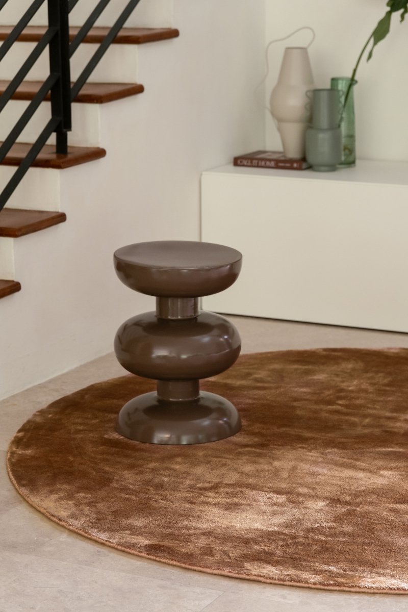 Alchemy Rust Round Rug | Rug & Carpet Showroom Singapore