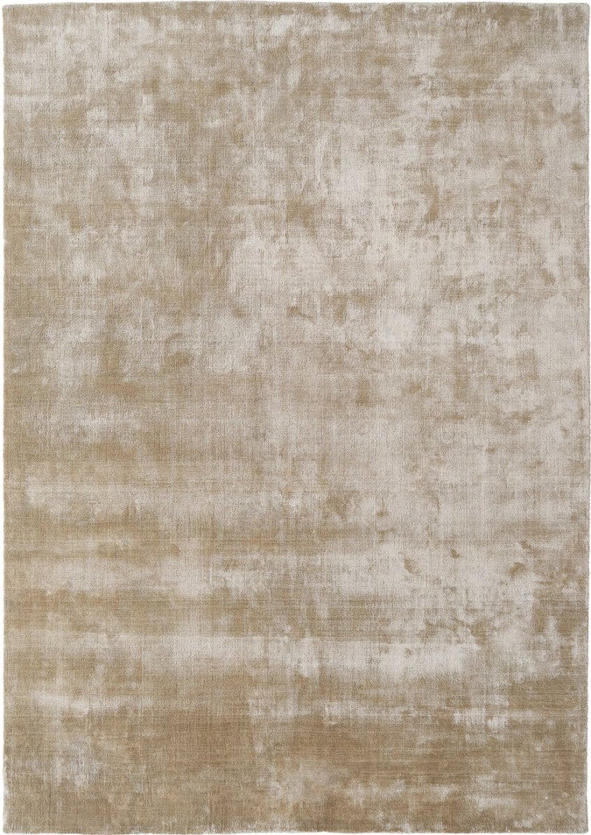 将图片加载到图库查看器，Rugs Alchemy Warm Sand Beige Viscose Rug 300 x 400 cm - 300 x 400 cm