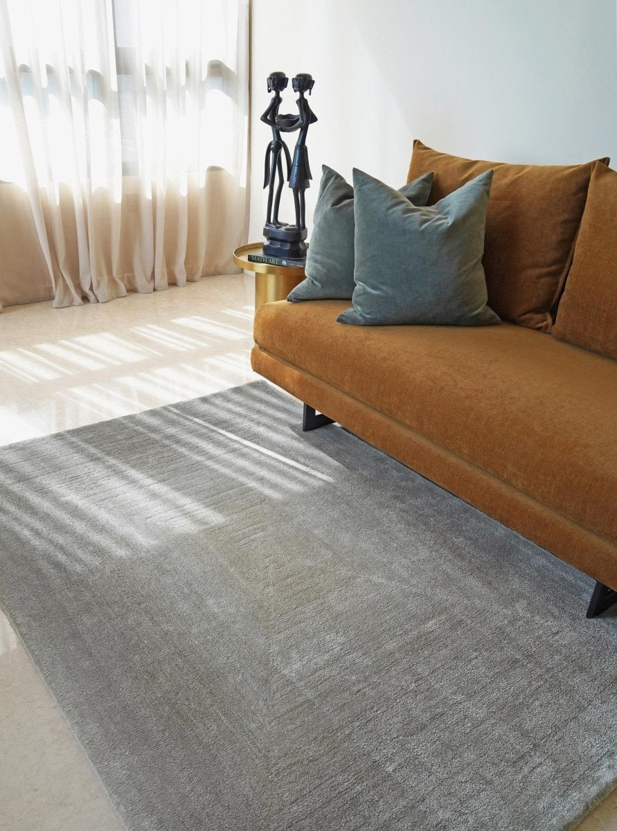 将图片加载到图库查看器，Rugs Beam Gradient Grey Rug - 60 x 90 cm