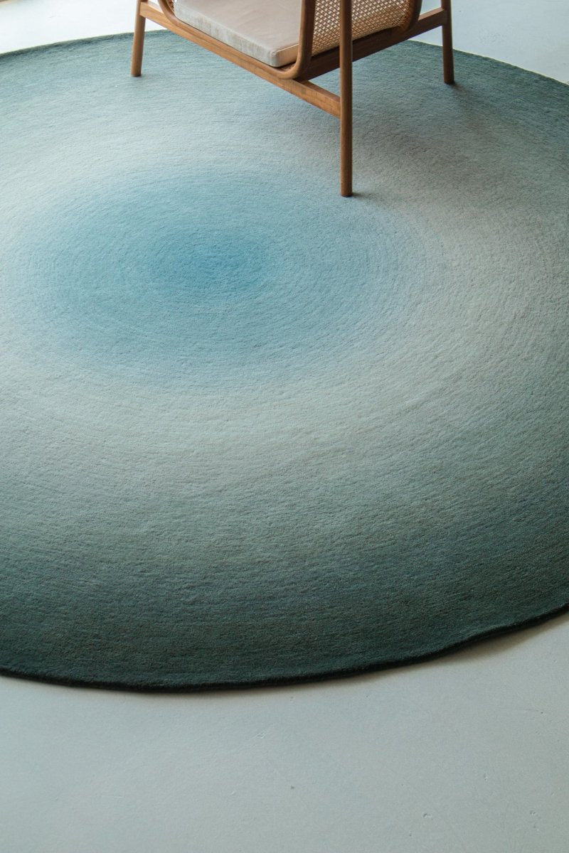 Round Rug Custom Size | Living DNA Luxury Modern Rugs