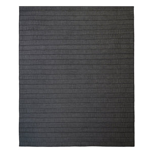 Rugs Black Flatweave PET Rug [LAST 3 PCS] - 160 x 230 cm