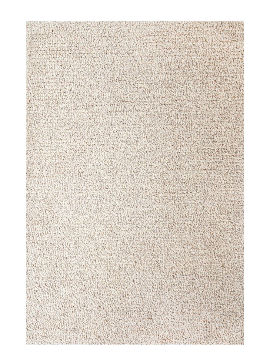 Soft Boucle Cream Rug | Luxury Designer Handmade Carpets