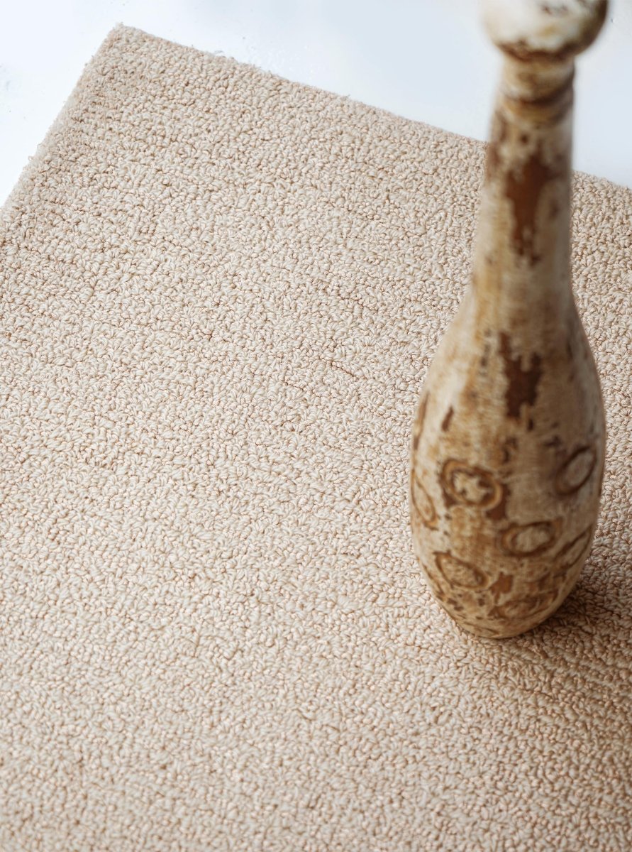 Soft Boucle Cream Rug | Luxury Designer Handmade Carpets