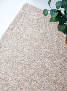 Rugs Boucle Cream Rug - 120 x 180 cm