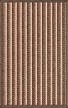 画像をギャラリービューアに読み込む, Rugs Cabana Braided Stripe Indoor &amp; Outdoor Washable Rug - Terra + Taupe