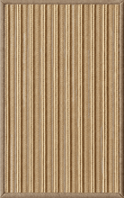 画像をギャラリービューアに読み込む, Rugs Cabana Braided Stripe with Silver Indoor &amp; Outdoor Washable Rug - Natural Gold