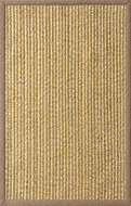 Rugs Cabana Fine Fishtail Weave Indoor & Outdoor Washable Rug - Natural Gold + White