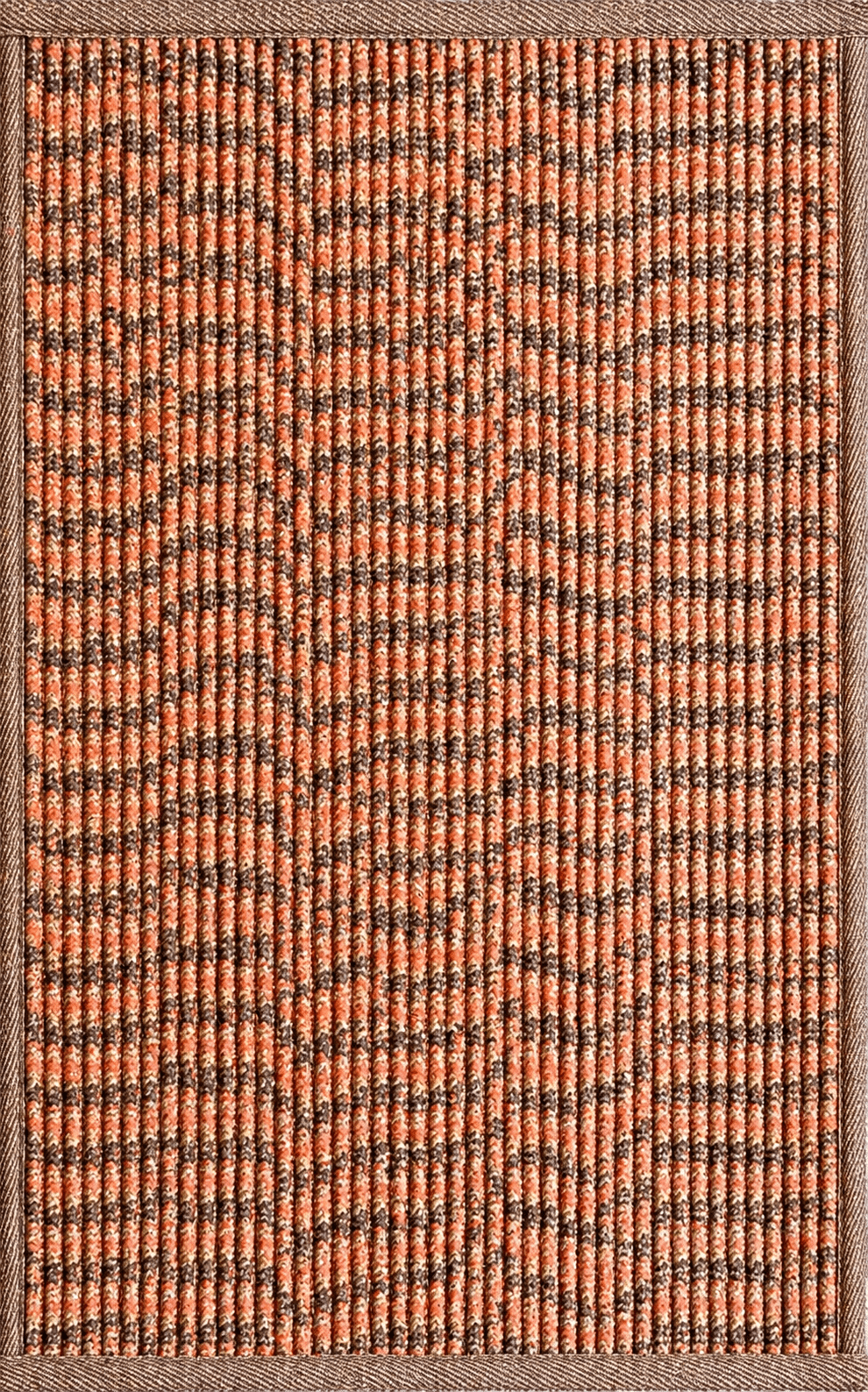 画像をギャラリービューアに読み込む, Rugs Cabana Herringbone Indoor/ Outdoor Washable Rug - Terra + Mocha