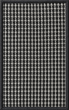 画像をギャラリービューアに読み込む, Rugs Cabana Panama Weave Indoor/ Outdoor Washable Rug - Black + Grey