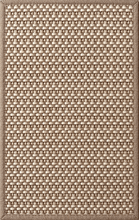 画像をギャラリービューアに読み込む, Rugs Cabana Panama Weave Indoor/ Outdoor Washable Rug - Cream + White