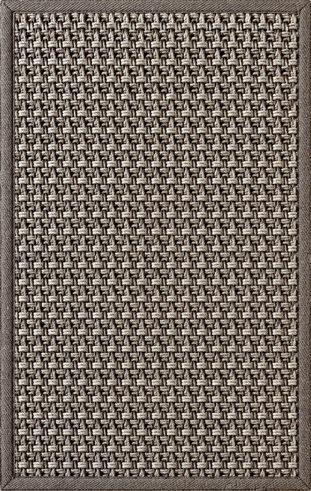 画像をギャラリービューアに読み込む, Rugs Cabana Panama Weave Indoor/ Outdoor Washable Rug - Grey + Taupe