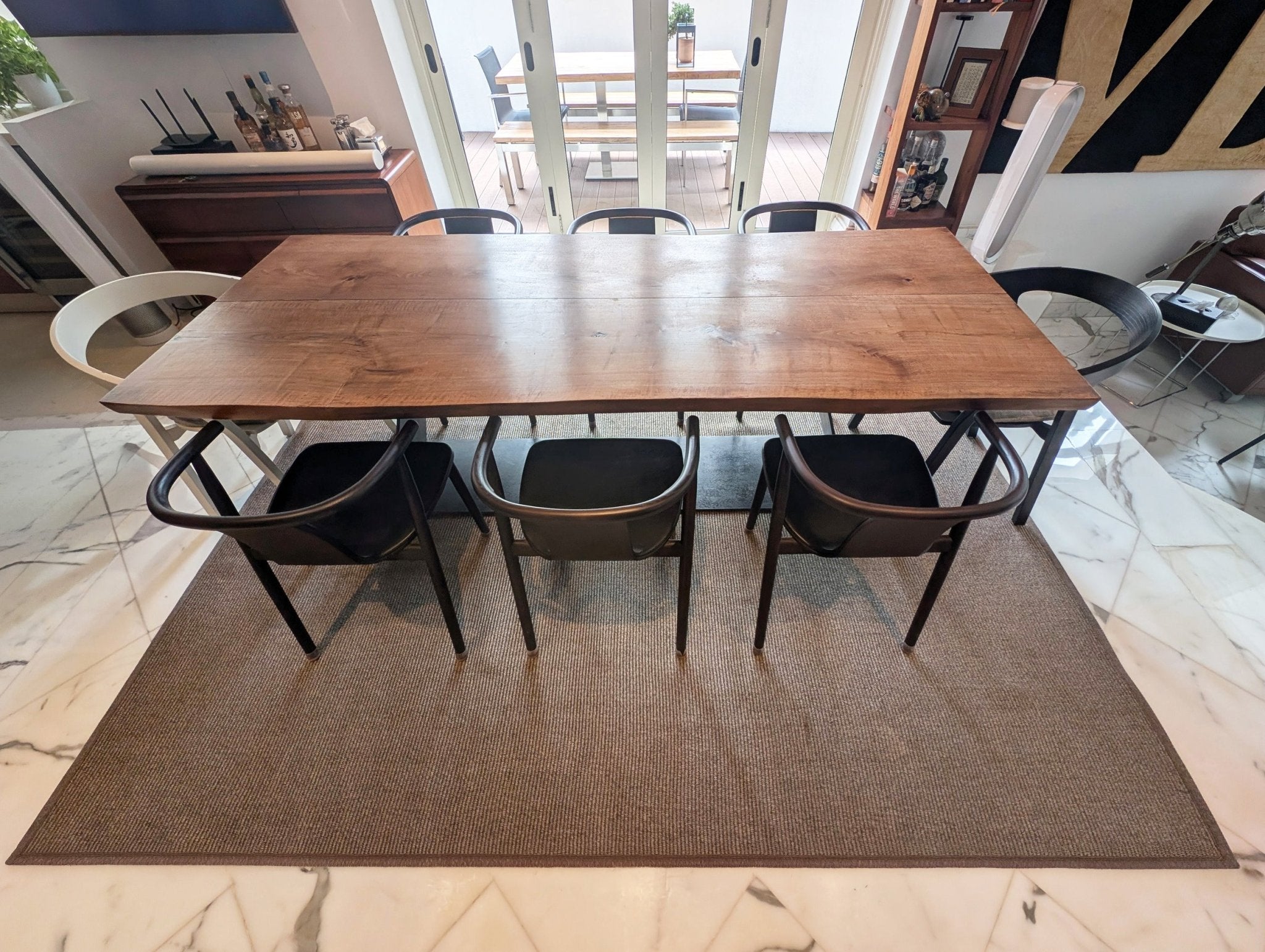 画像をギャラリービューアに読み込む, Rugs Cabana Tatami Weave Indoor &amp; Outdoor Washable Rug - Grey