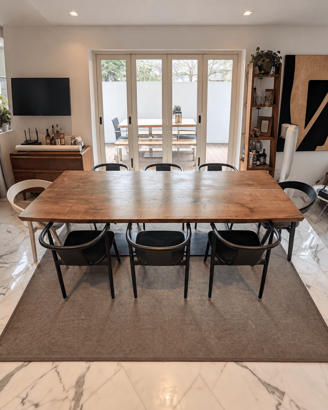 画像をギャラリービューアに読み込む, Rugs Cabana Tatami Weave Indoor &amp; Outdoor Washable Rug - Grey