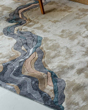 Load image into Gallery viewer, Flux Pastel Cross-Section Rug