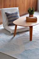 Rugs Geometric Aqua Recycled PET Rug - 120 x 180 cm