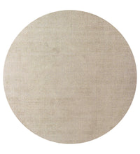 将图片加载到图库查看器，Rugs Lithe Beige Washable Round Rug - 120 cm diameter