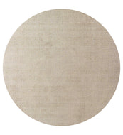 Rugs Lithe Beige Washable Round Rug - 120 cm diameter