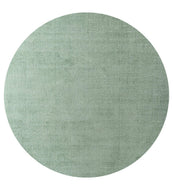 Rugs Lithe Matcha Green Washable Round Rug - 120 cm diameter