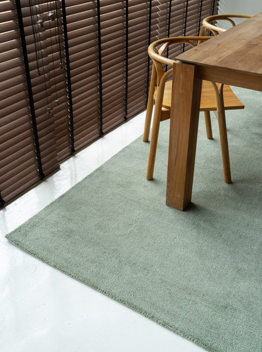 Load image into Gallery viewer, Rugs Lithe Matcha Green Washable Runner Rug - 80 x 180 cm