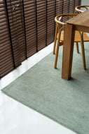 Rugs Lithe Matcha Green Washable Runner Rug - 80 x 180 cm