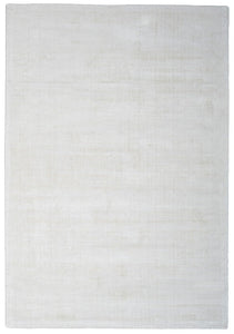 Rugs Lithe White Viscose Rug 300 x 400 cm [AS - IS] - 300 x 400 cm