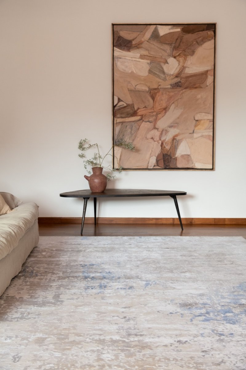 Mayfair Abstract Grey Rug | Luxury Designer Handmade Carpets