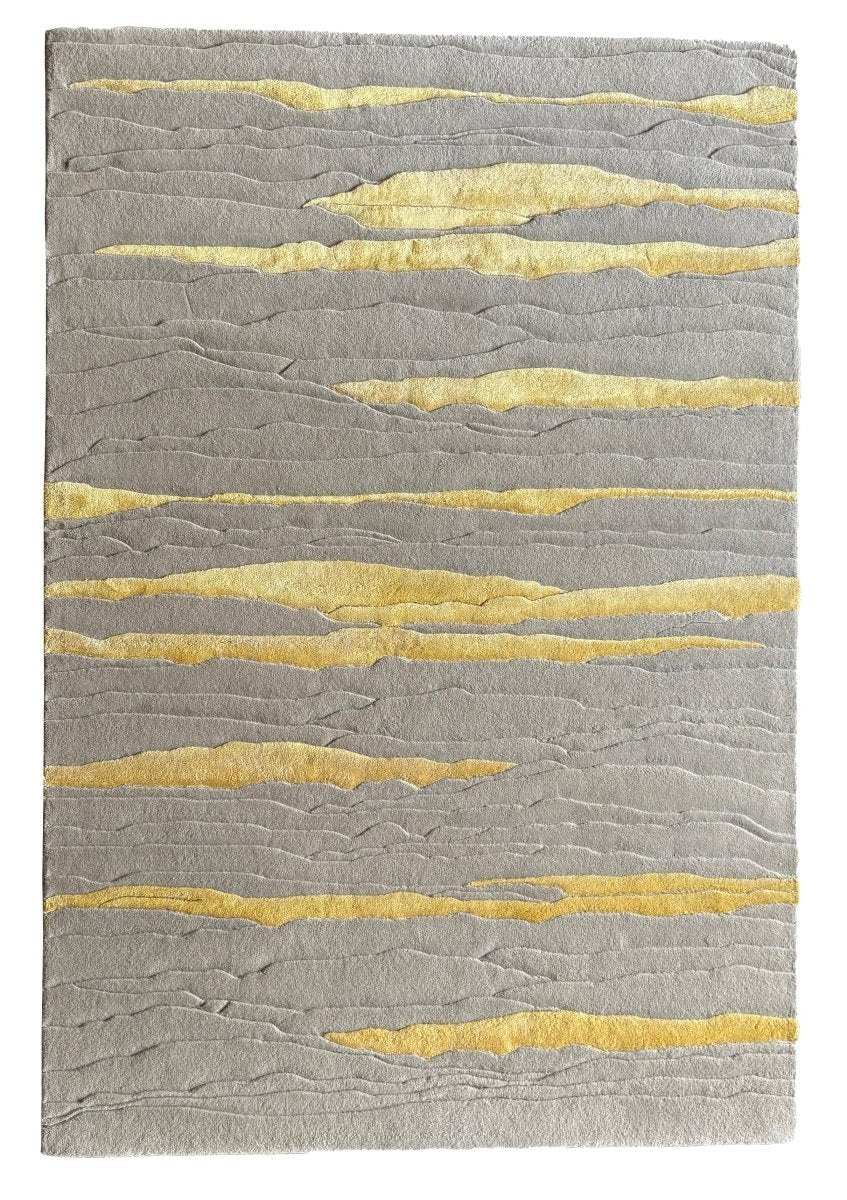 Mist Textured Luxury Custom Handmade Rug | Living DNA