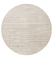 Rugs Ridge Cream Round Rug - 160 cm diameter