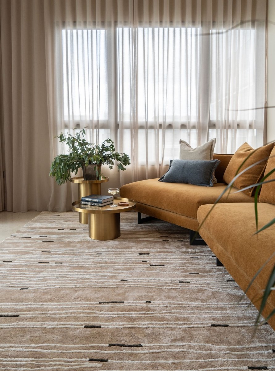 Tundra Beige Runner Rug | Luxury Designer Rugs Singapore