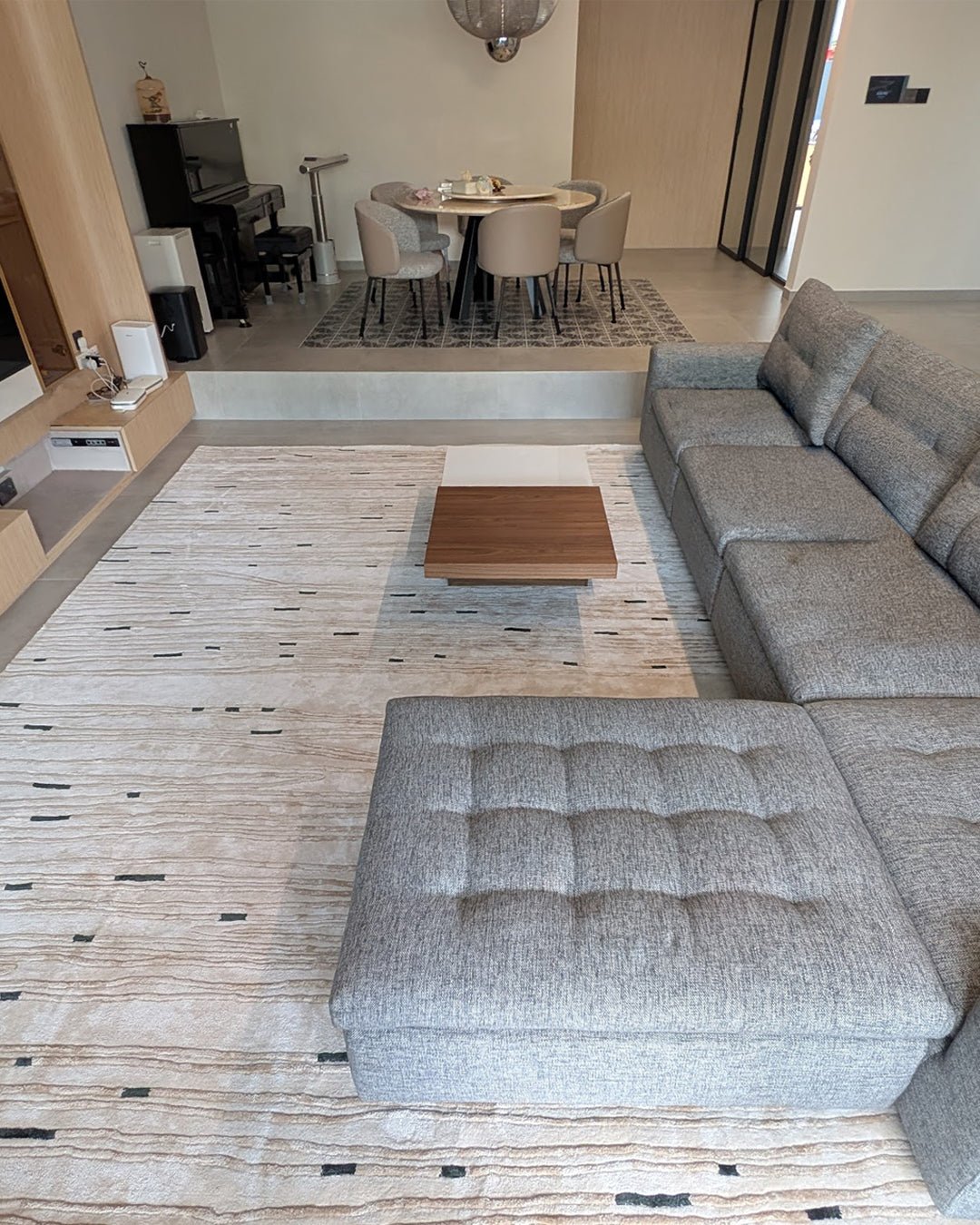 Load image into Gallery viewer, Rugs Tundra Cream Rug - 120 x 180 cm
