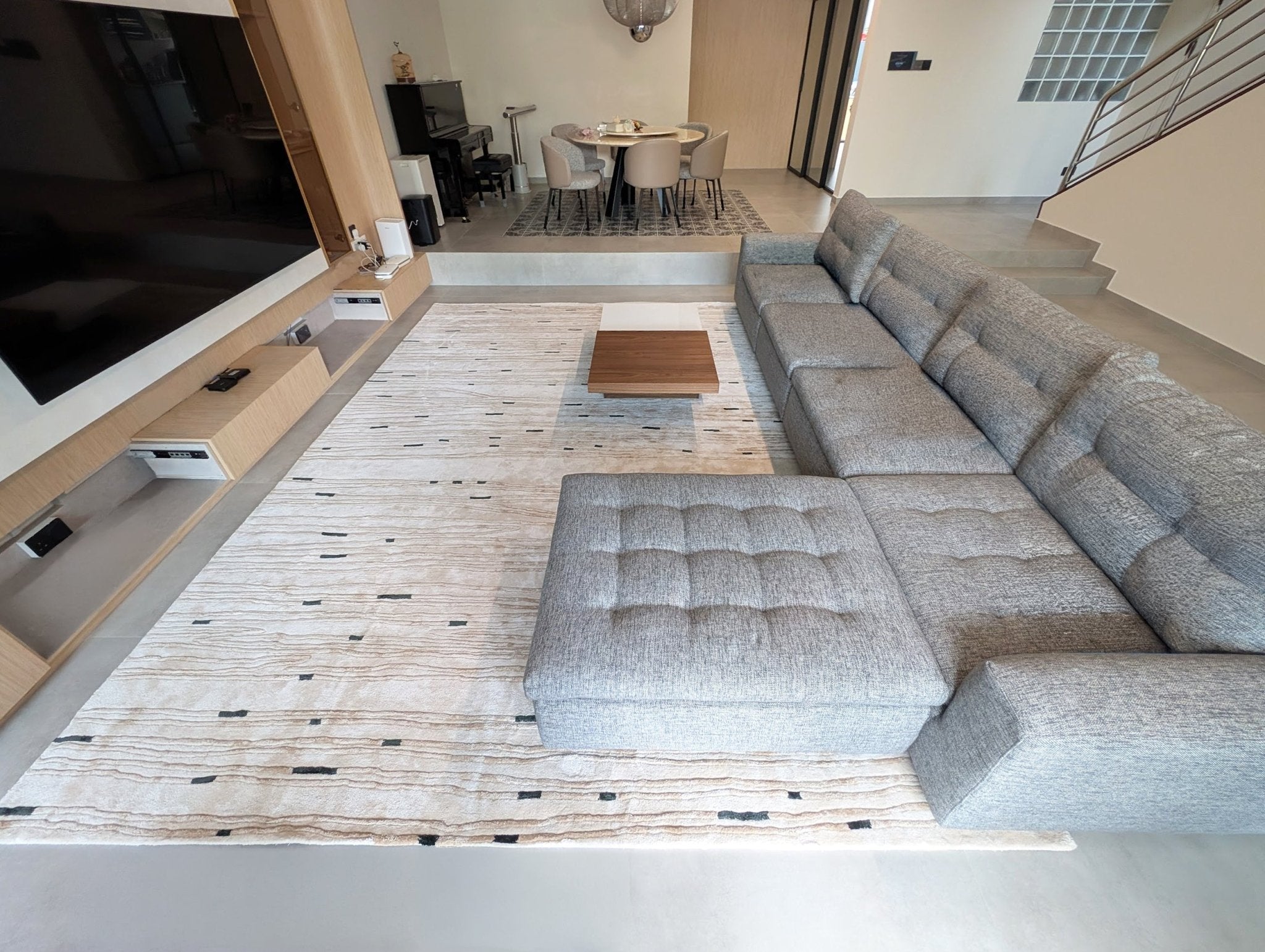 Load image into Gallery viewer, Rugs Tundra Cream Rug - 120 x 180 cm