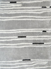 Load image into Gallery viewer, Rugs Tundra Grey Rug - 60 x 90 cm