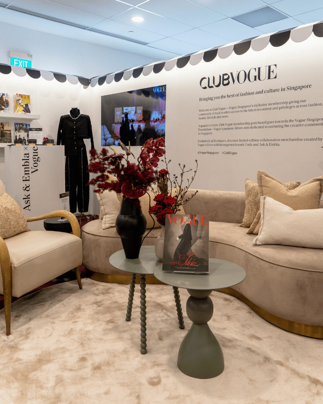 将图片加载到图库查看器，Rugs Vogue Singapore | Club Vogue Lounge at Boutiques Singapore 2025 - 