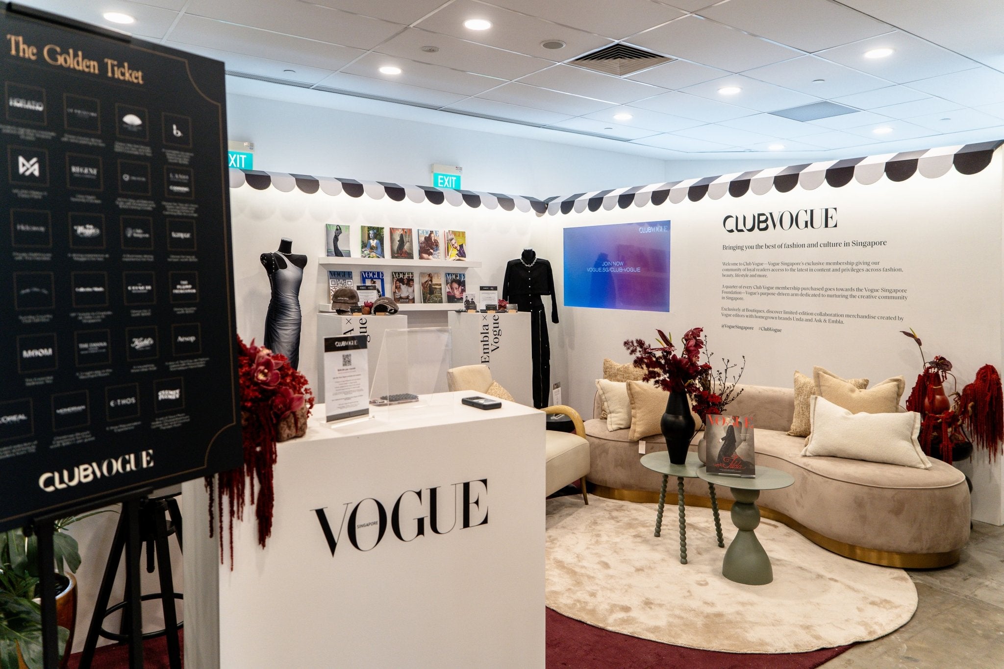 将图片加载到图库查看器，Rugs Vogue Singapore | Club Vogue Lounge at Boutiques Singapore 2025 - 