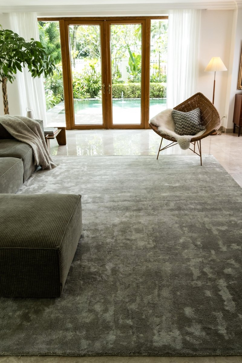 Waft Gradient Grey Rug | Living DNA Contemporary Carpets