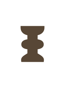 Tables Toga Side Table - Mocha Brown - Brown