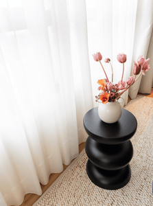 Tables Toga Side Table - Nero Black - Black