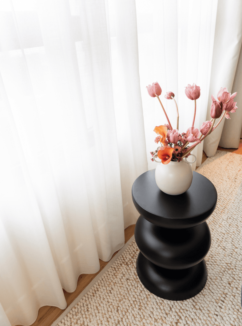 Tables Toga Side Table - Nero Black - Black